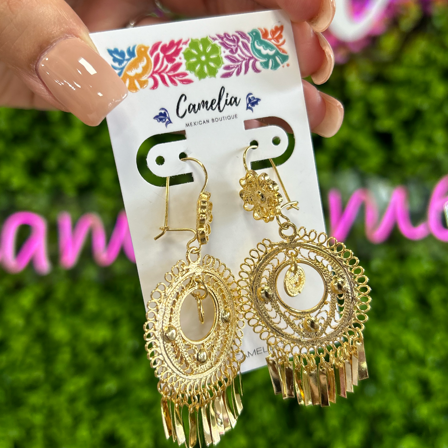 Oaxacan Filigree Earrings - Round - Medium