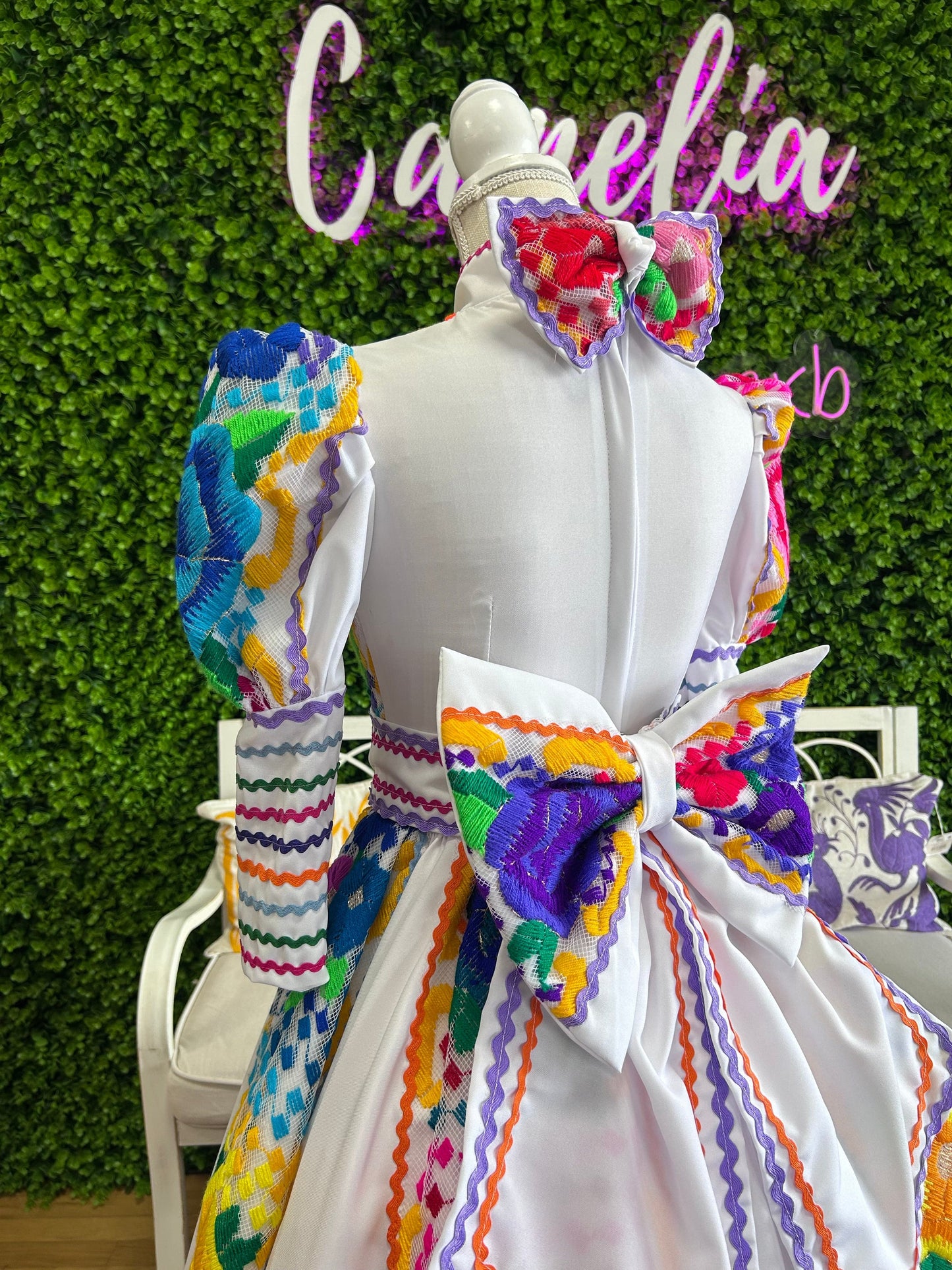 Chiapas de Corzo Adelita Escaramuza Dress Chiapas de Corzo Adelita Escaramuza Dress