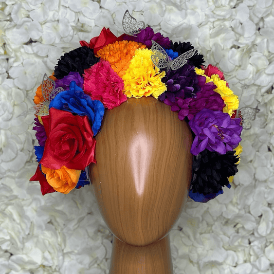 Day of the Dead Headpiece -Tall Day of the Dead Headpiece -Tall