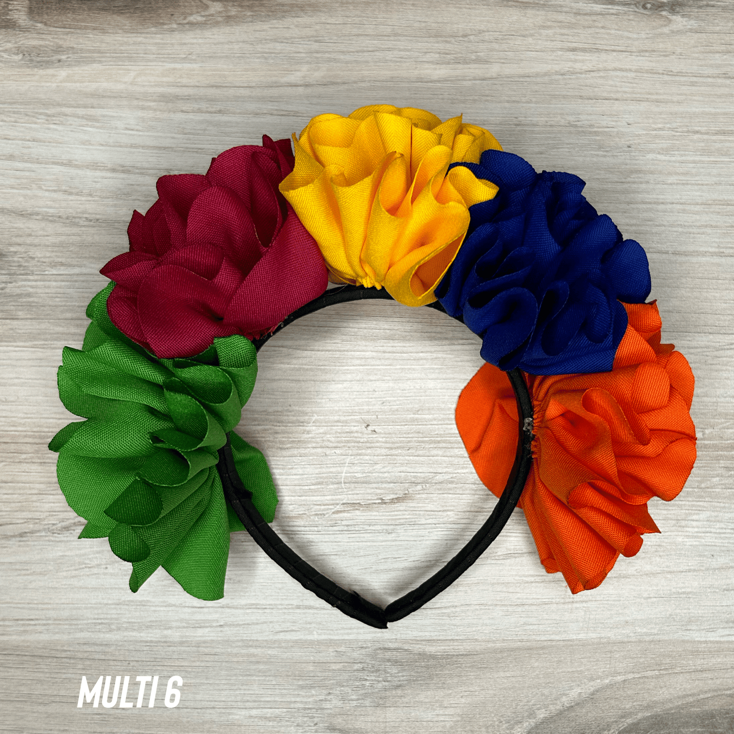 Floral Ribbon Headband - Adult