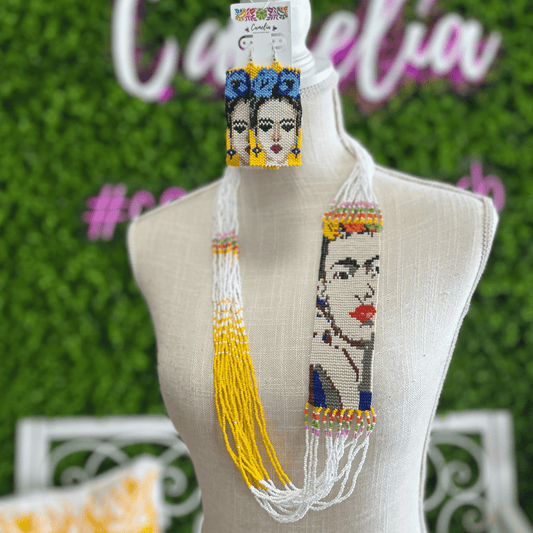 Frida Beaded Native American Earrings Frida Beaded Native American Earrings