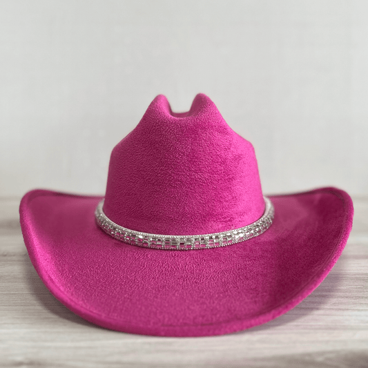 Girls Western Cowboy Suede Hat - Americana Girls Western Cowboy Suede Hat - Americana