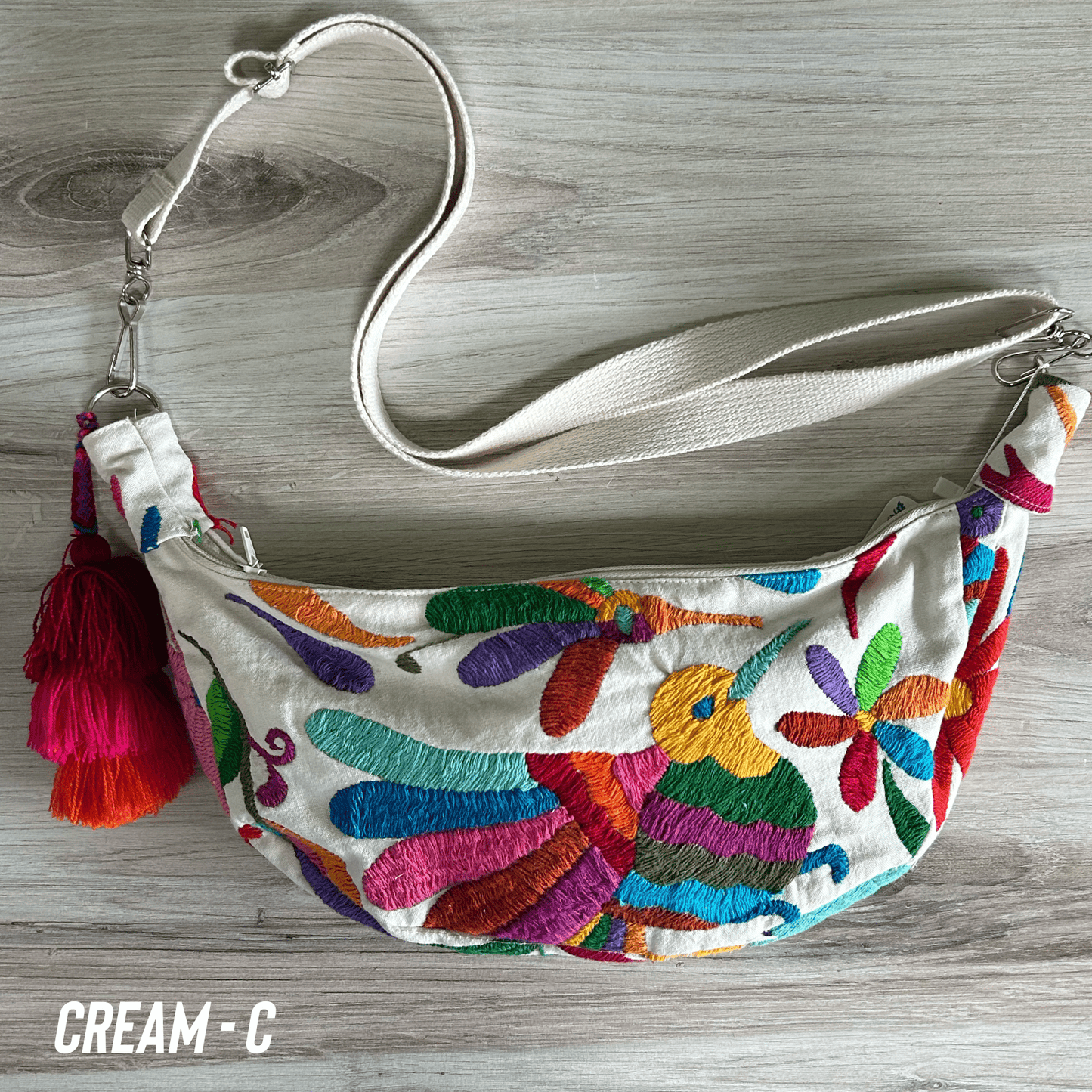 Mexican Otomi Hobo Crossbody Mexican Otomi Hobo Crossbody