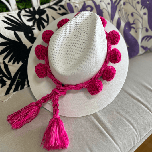 Mexican Pom Pom Hat Band Mexican Pom Pom Hat Band