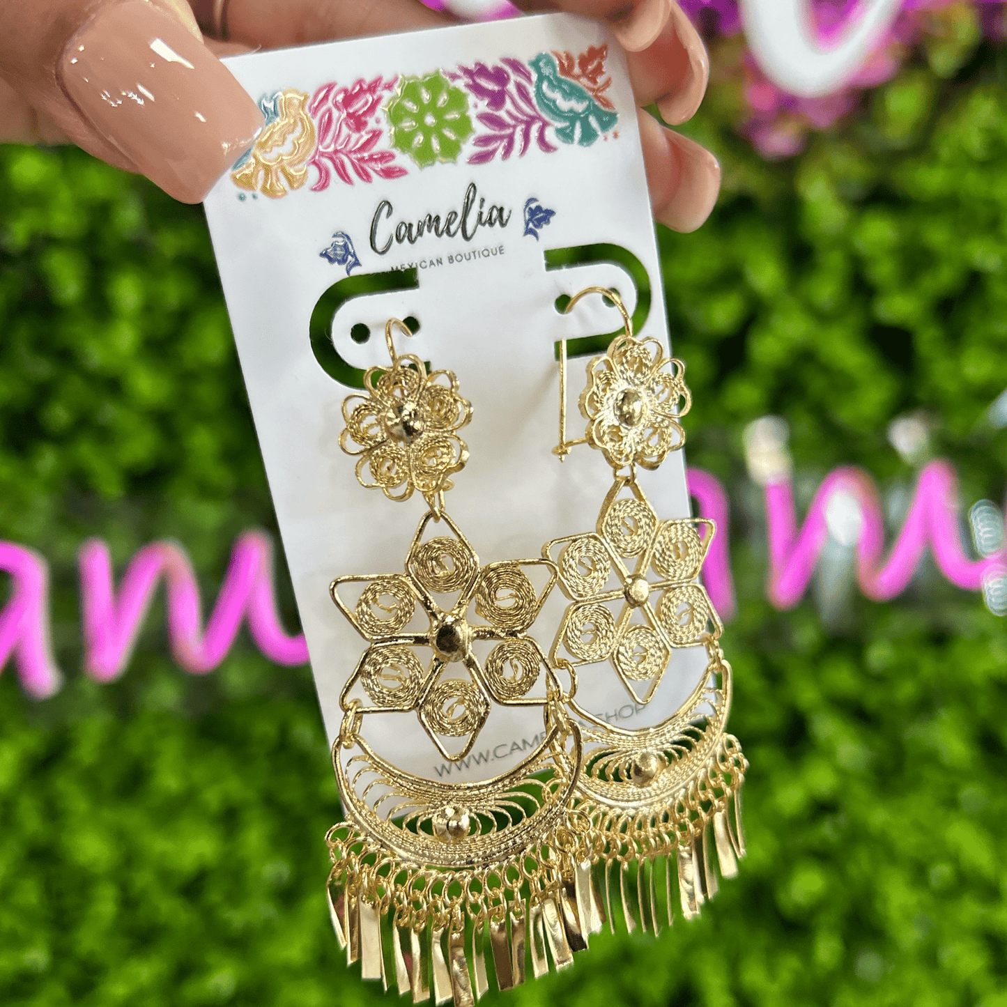 Oaxacan Filigree Earrings - Half Moon - Star - Large Oaxacan Filigree Earrings - Half Moon - Star - Large