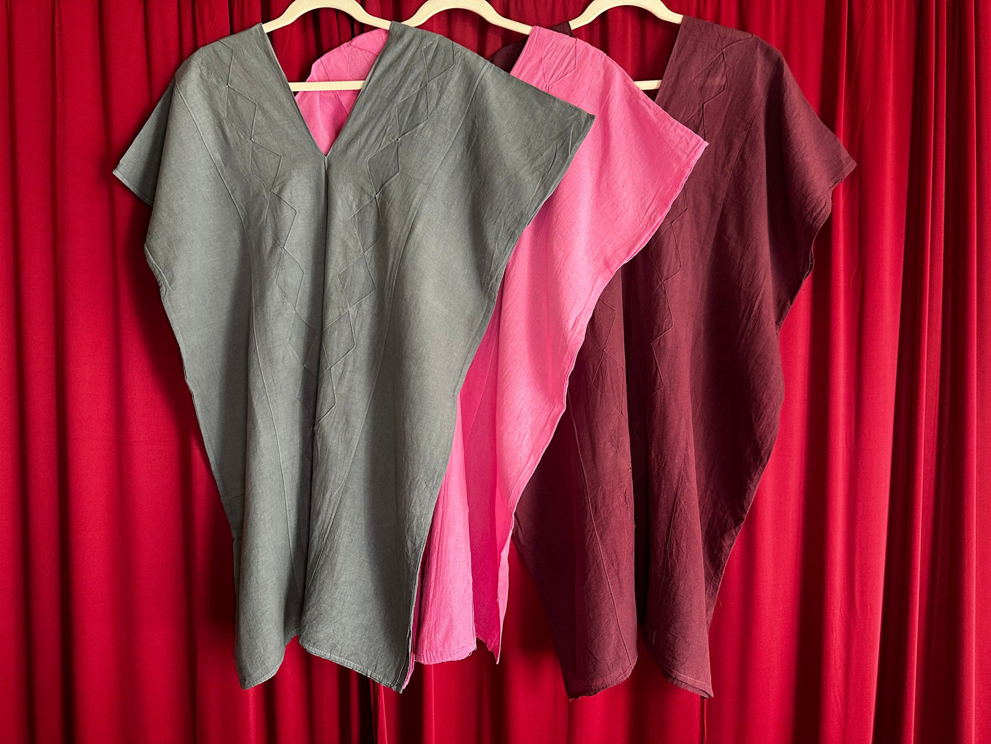 Rombo Gauze V-Neck Short Dress Rombo Gauze V-Neck Short Dress