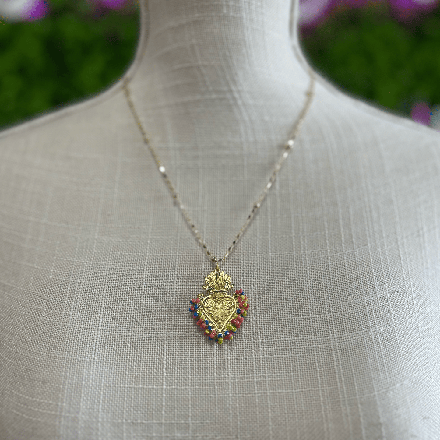 Sacred Heart Necklace Sacred Heart Necklace