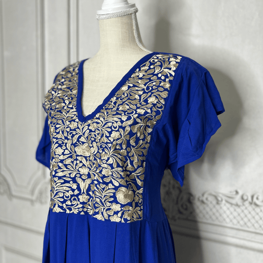 San Antonino Butterfly Sleeve Tiered Midi Dress San Antonino Butterfly Sleeve Tiered Midi Dress