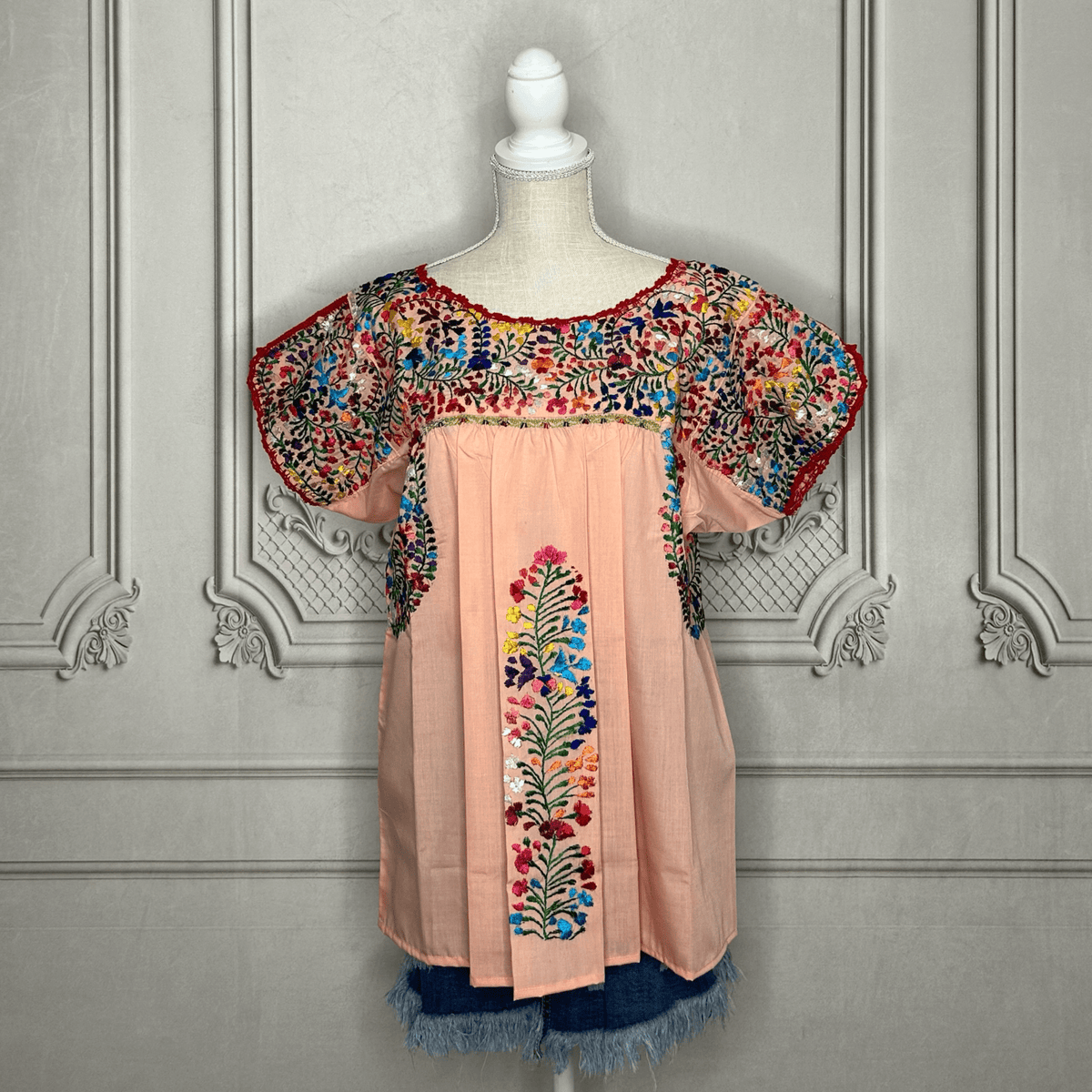 San Antonino Short Sleeve Blouse - Gala Multi San Antonino Short Sleeve Blouse - Gala Multi