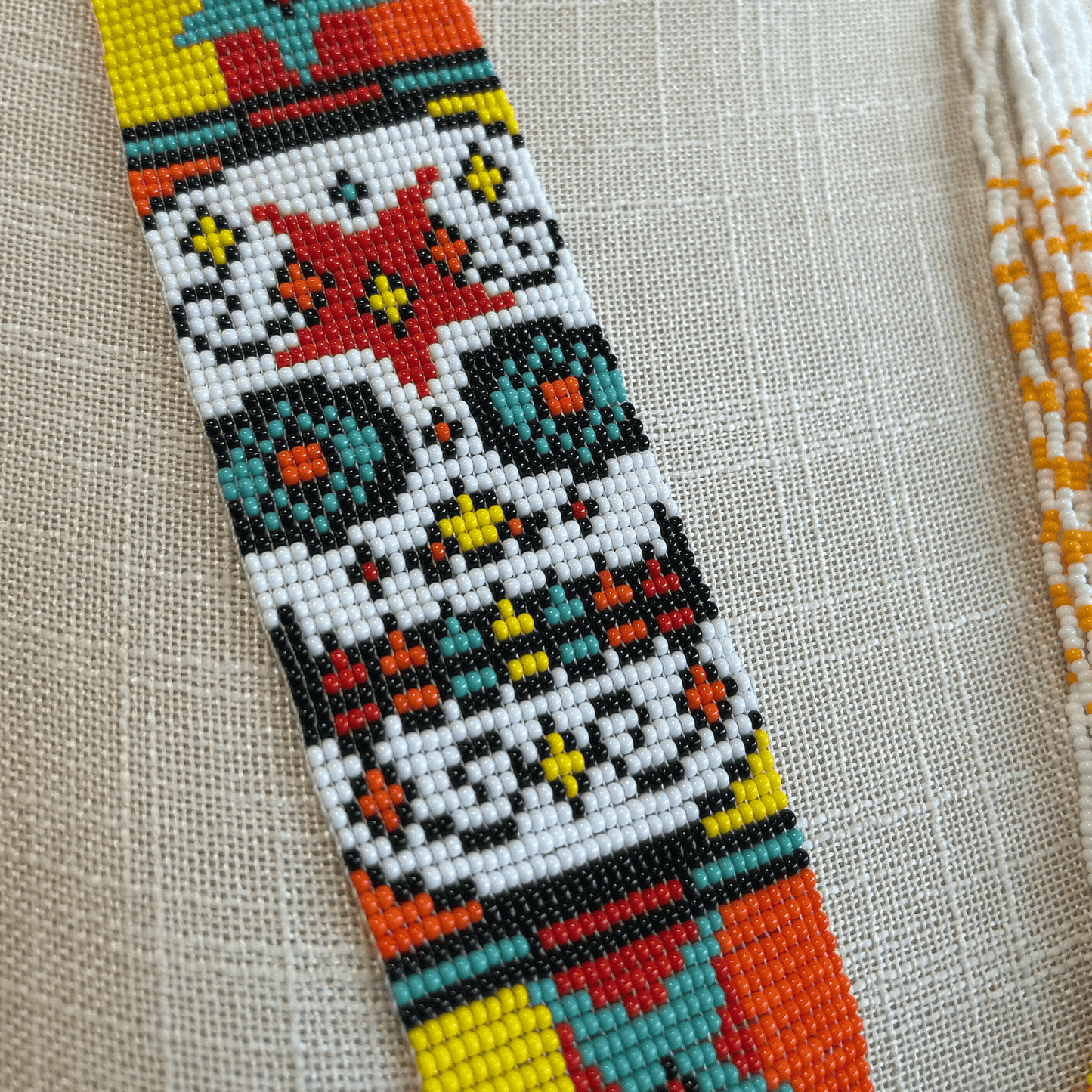 Sugar Skull Beaded Necklace - Medium Sugar Skull Beaded Necklace - Medium