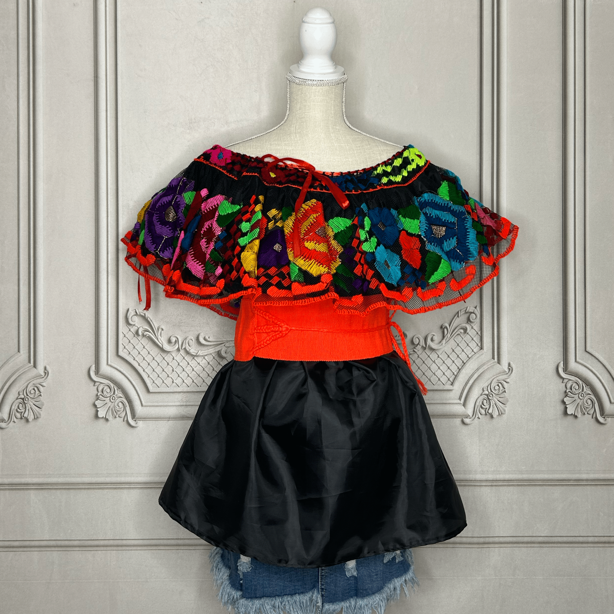 Traditional Chiapas de Corzo Blouse - Adult – Camelia Mexican Boutique