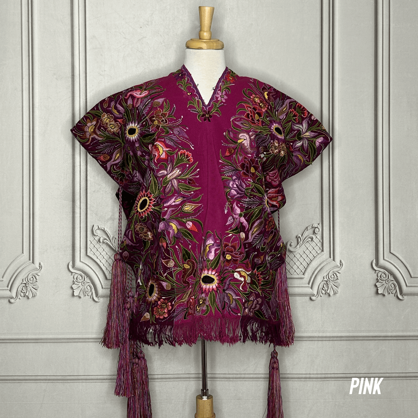 Traditional Zinacantan Chiapas Sarape - Men Traditional Zinacantan Chiapas Sarape - Men