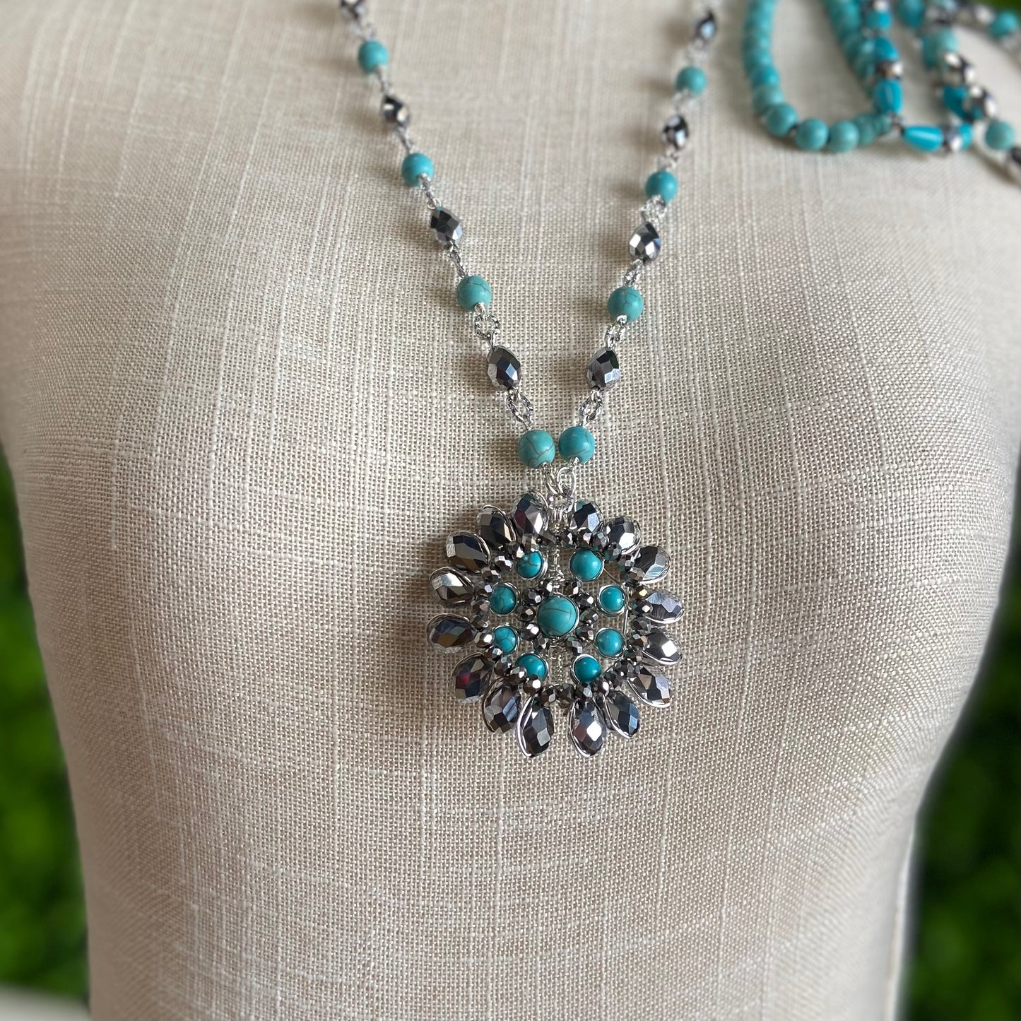 Turquoise Necklace Set Turquoise Necklace Set