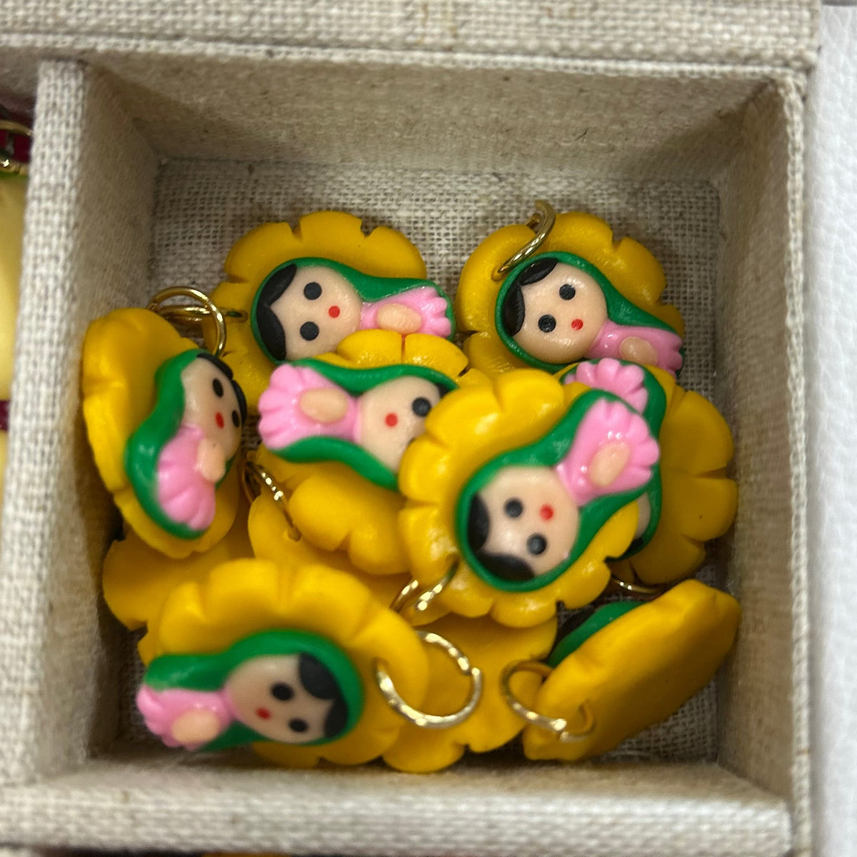 Virgencita Clay Charm Virgencita Clay Charm | Handmade in Mexico | Camelia