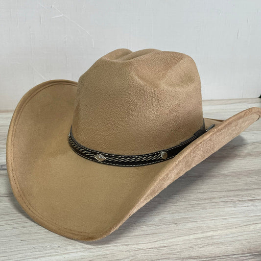 Western Cowboy Suede Hat - Country