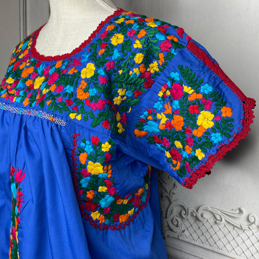 San Antonino Gala Blouse Short Sleeve - Cotton