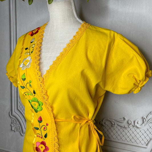 Mexican Wrap Dress - Margarita