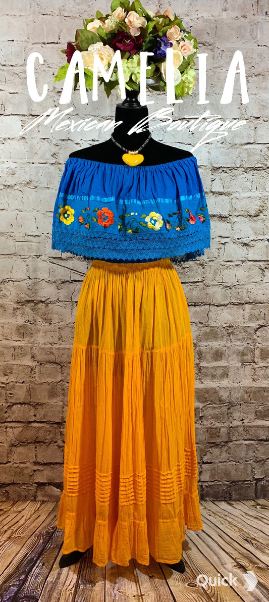 Off Shoulder Mexican Blouse - Margarita