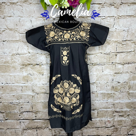 Puebla Dress for Women Knee Length - One Color