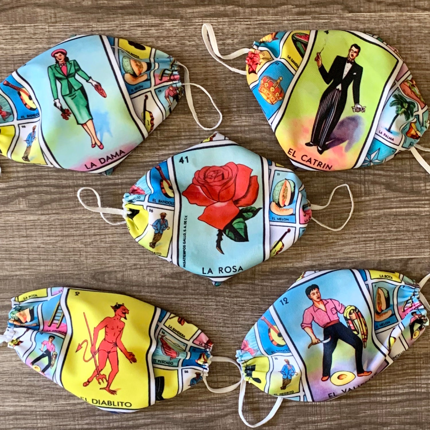 Lotería Face Masks