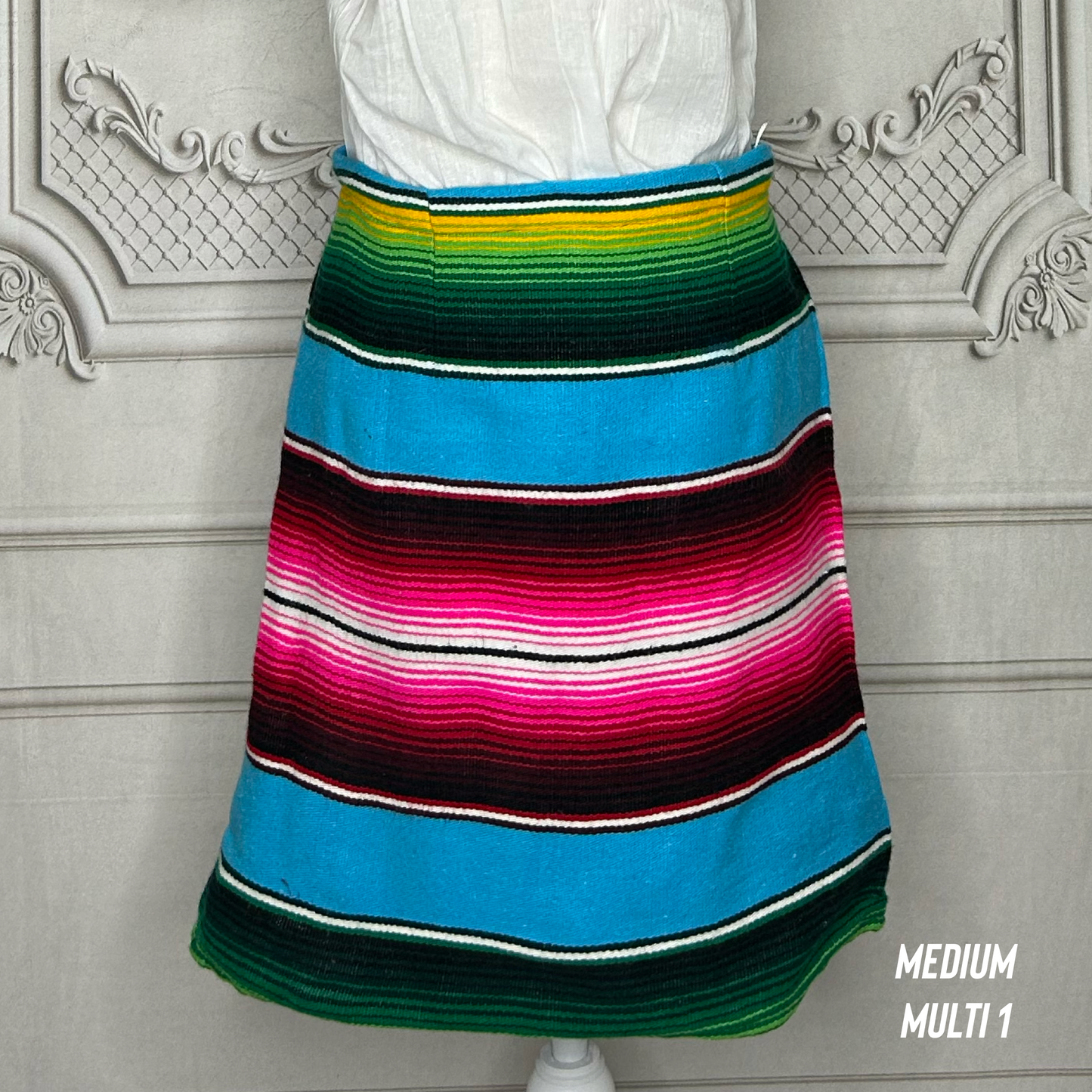 Mexican Sarape Skirt