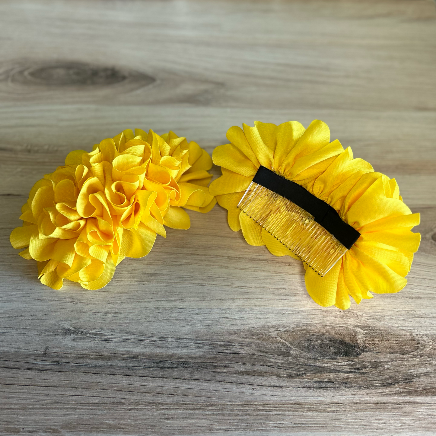 Floral Comb Hair Comb - Large
