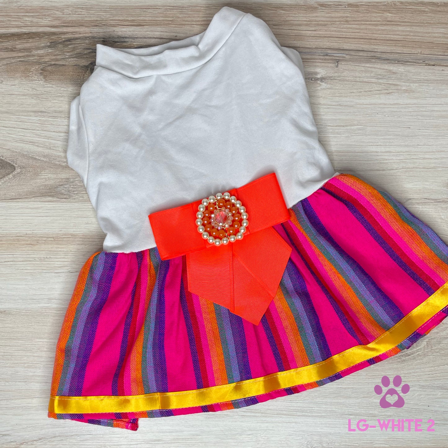 Mexican Style Dog Dress - Cambaya