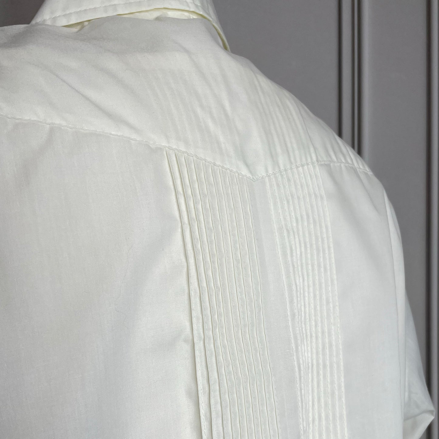 Men's Short Sleeve Guayabera - Traditional 4 Pocket