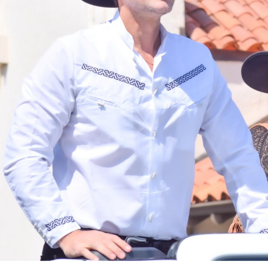 Men's Mexican Western Charro Shirt
