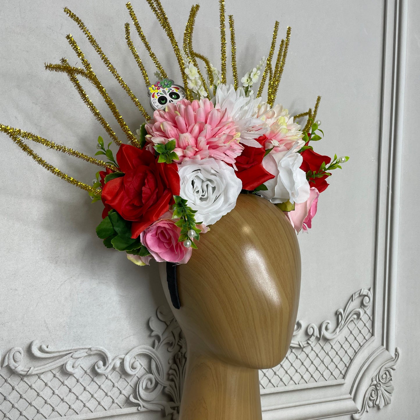 Day of the Dead  Headpiece Crown