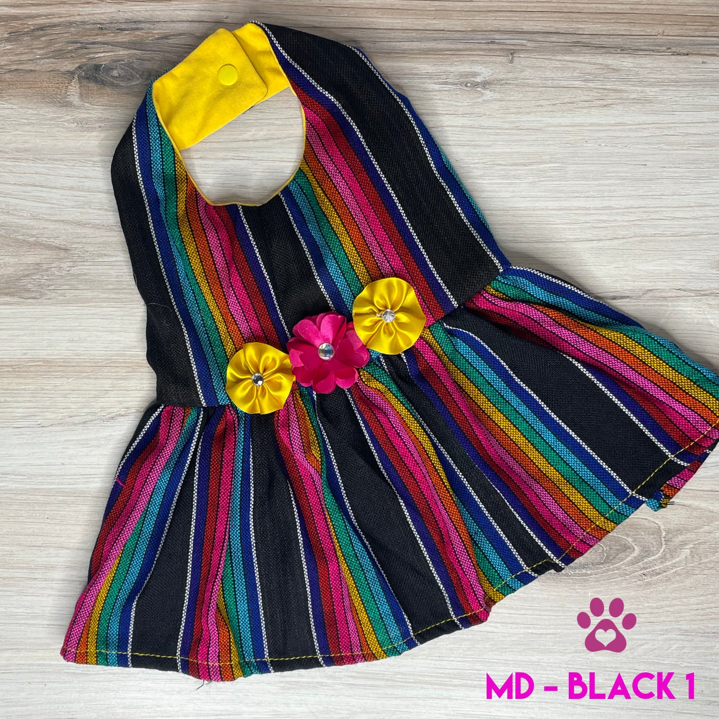 Robe pour chien de style mexicain - Cambaya Halter