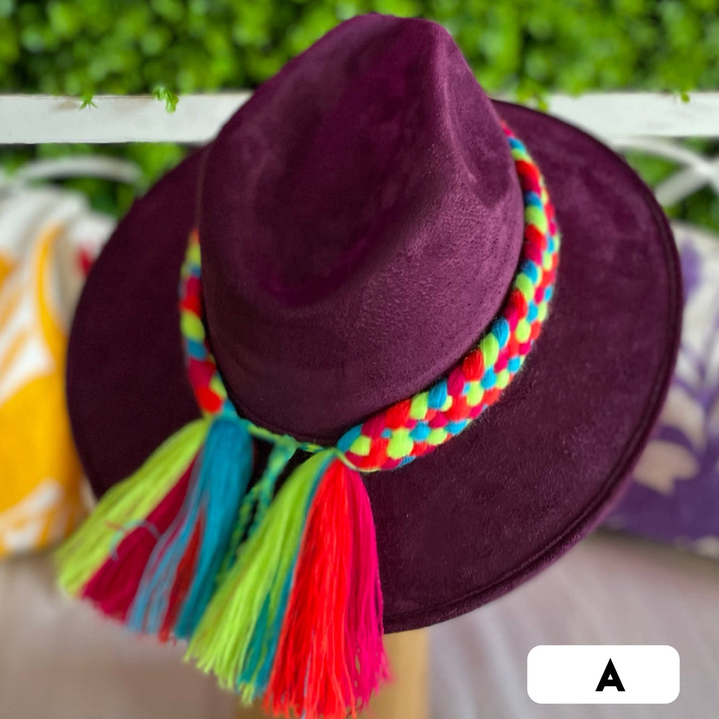 Mexican Braided Hat Band