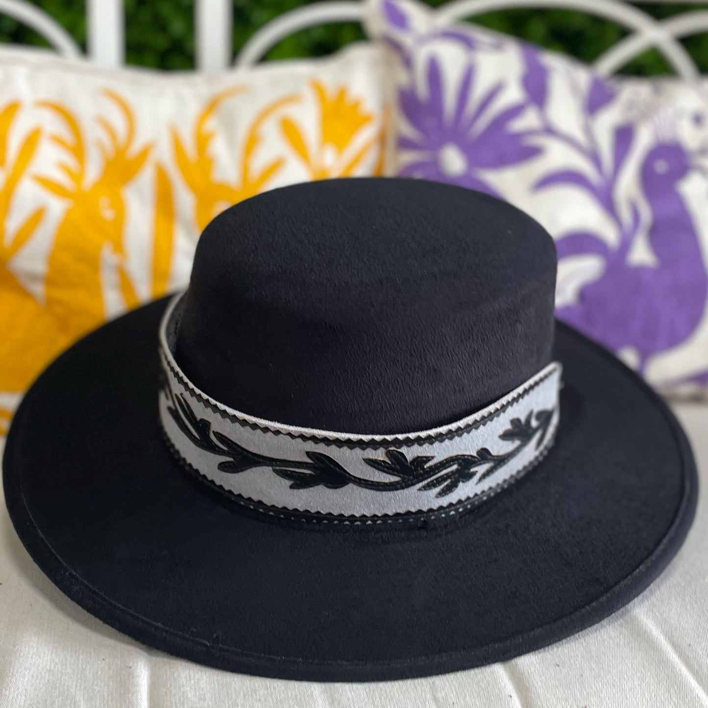 Tamaulipeca Leather Hat Band
