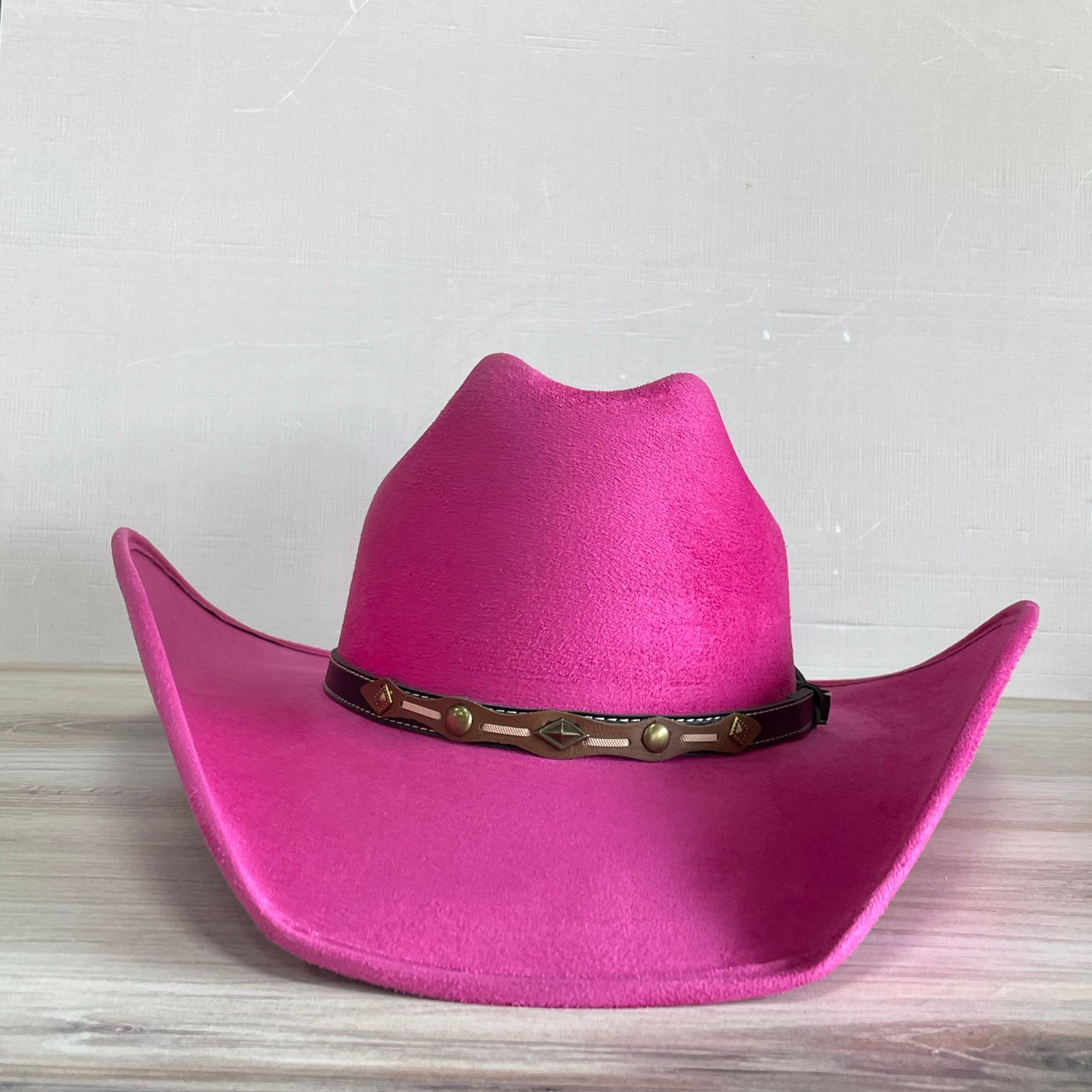 Western Cowboy Suede Hat - Bolona Style