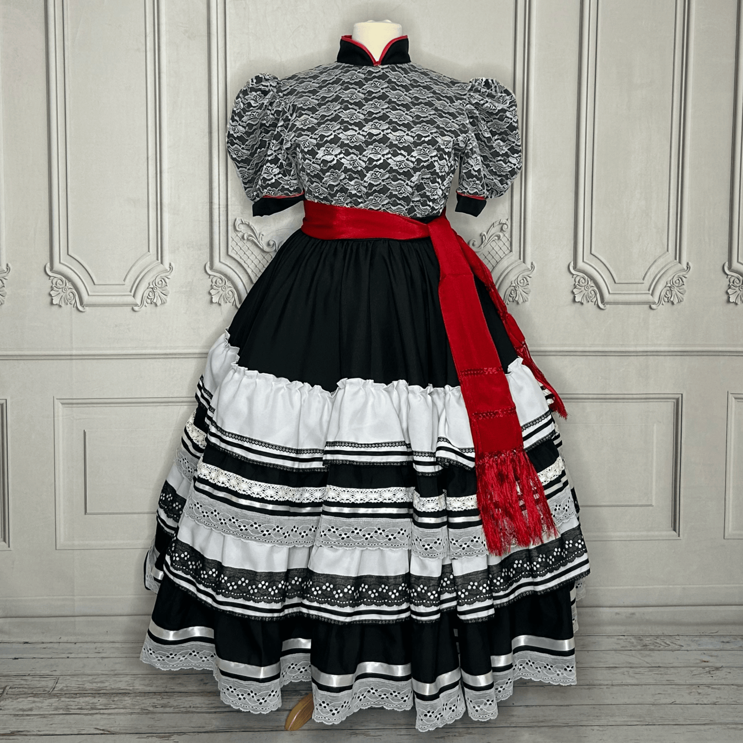 Adelita Charra Dress - Laced top Adelita Charra Dress - Laced top