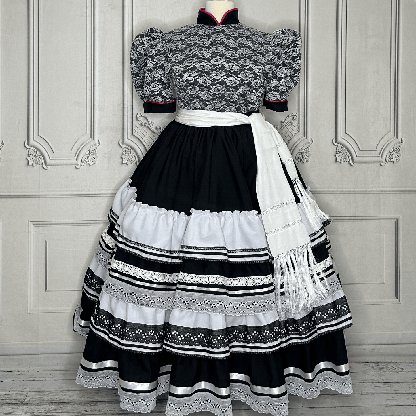 Adelita Charra Dress - Laced top Adelita Charra Dress - Laced top