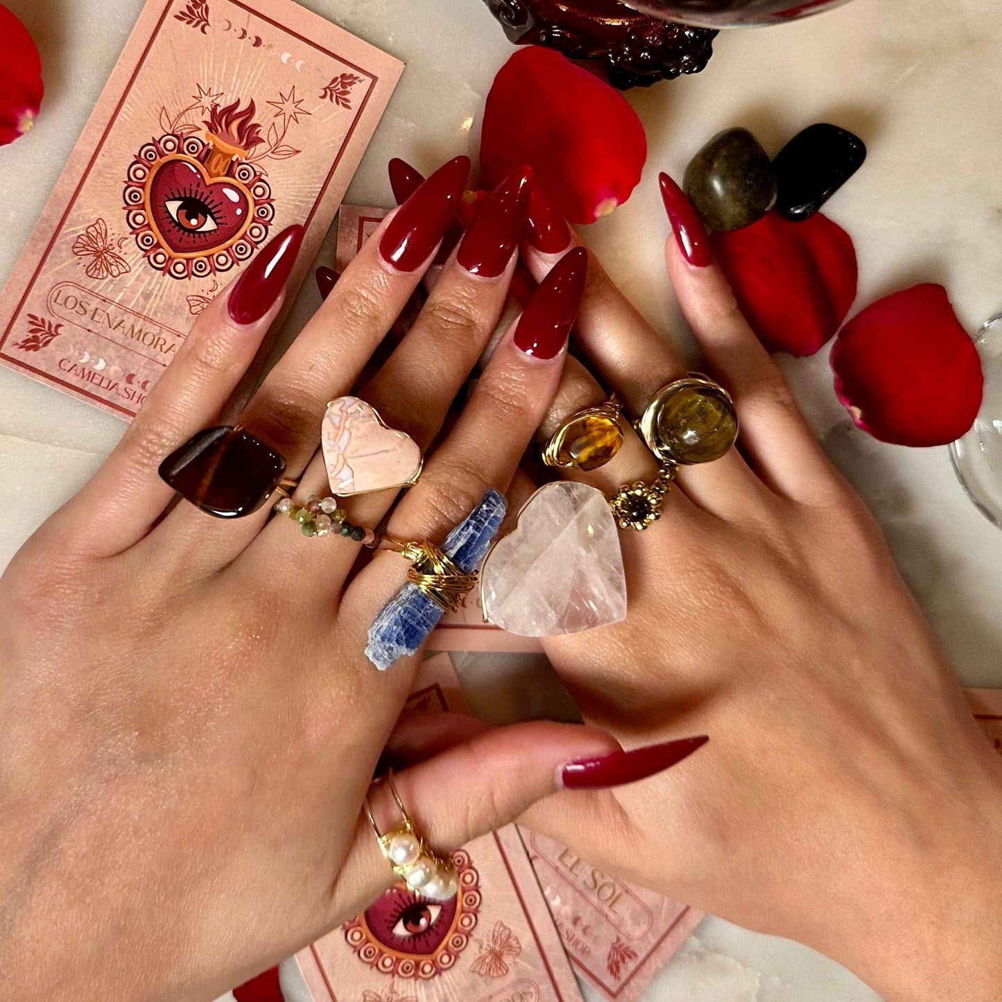 Blue Kyanite Ring Blue Kyanite Ring