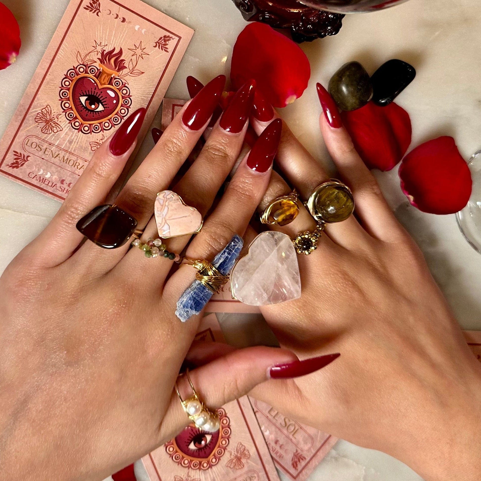 Blue Kyanite Ring Blue Kyanite Ring