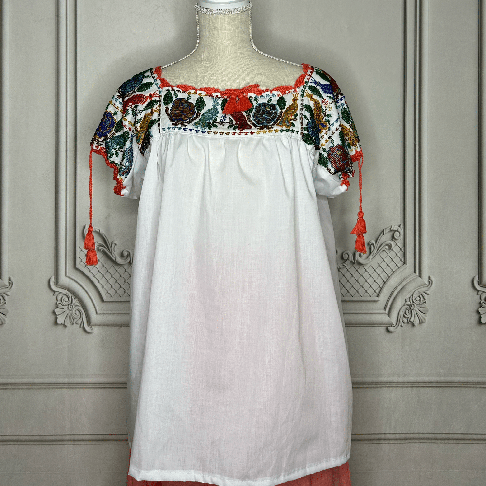 Chaquira Beaded Embroidered Blouse Chaquira Beaded Embroidered Blouse