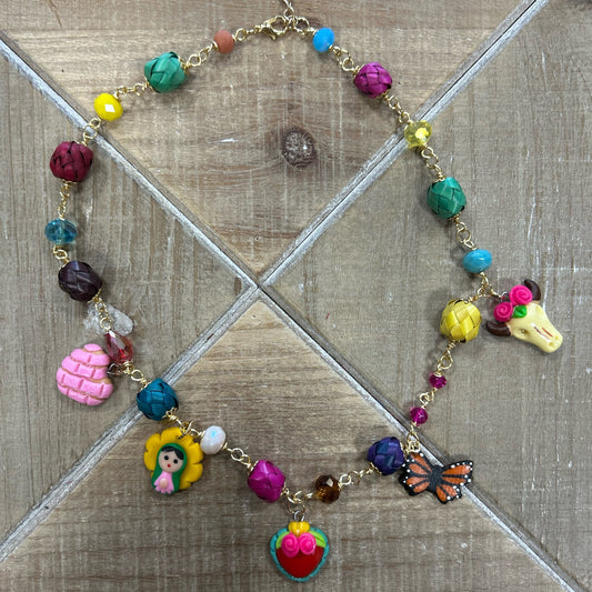 Charm Palm Necklace Charm Palm Necklace