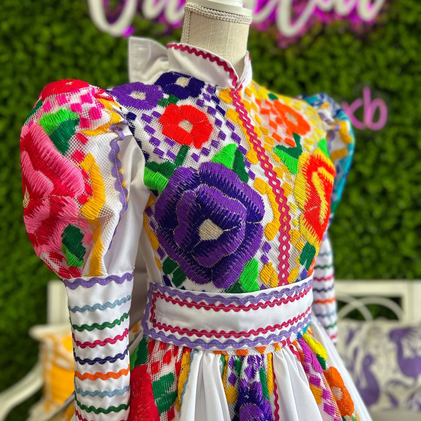 Chiapas de Corzo Adelita Escaramuza Dress Chiapas de Corzo Adelita Escaramuza Dress