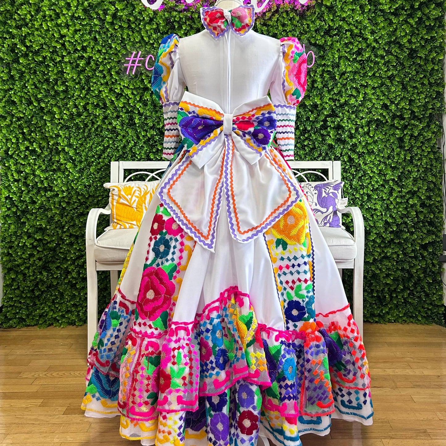 Chiapas de Corzo Adelita Escaramuza Dress Chiapas de Corzo Adelita Escaramuza Dress