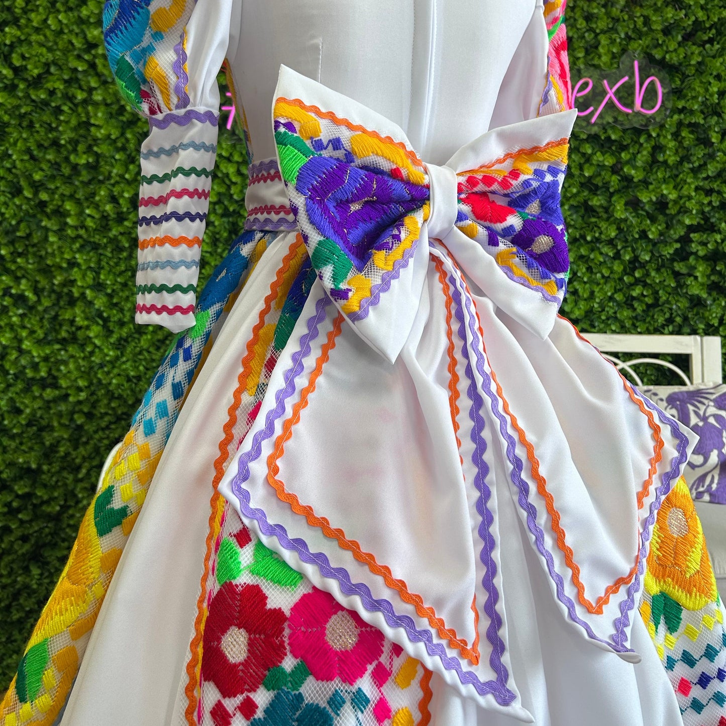 Chiapas de Corzo Adelita Escaramuza Dress Chiapas de Corzo Adelita Escaramuza Dress