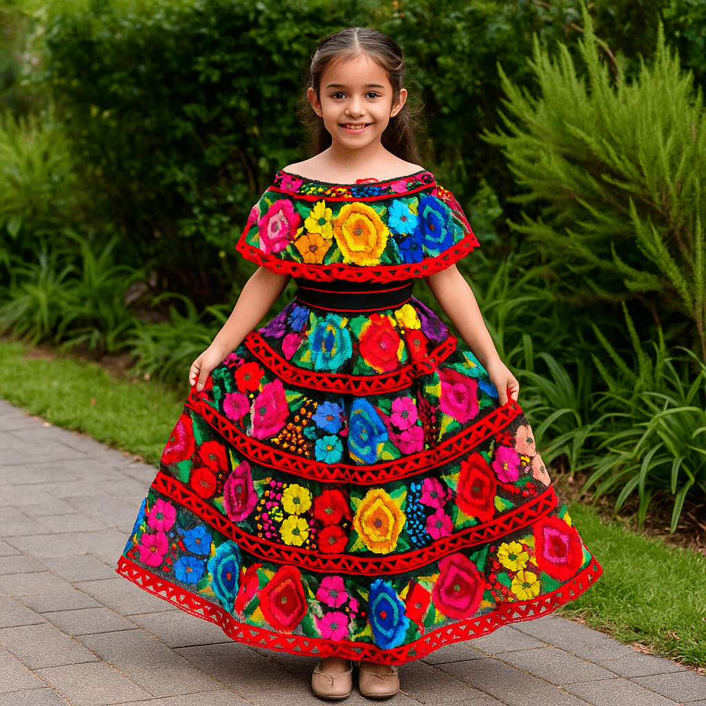 Chiapas de Corzo Dress - Girls Chiapas de Corzo Dress - Girls