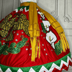 China Poblana Gala Outfit - Red Alcatraz China Poblana Gala Outfit - Red Alcatraz