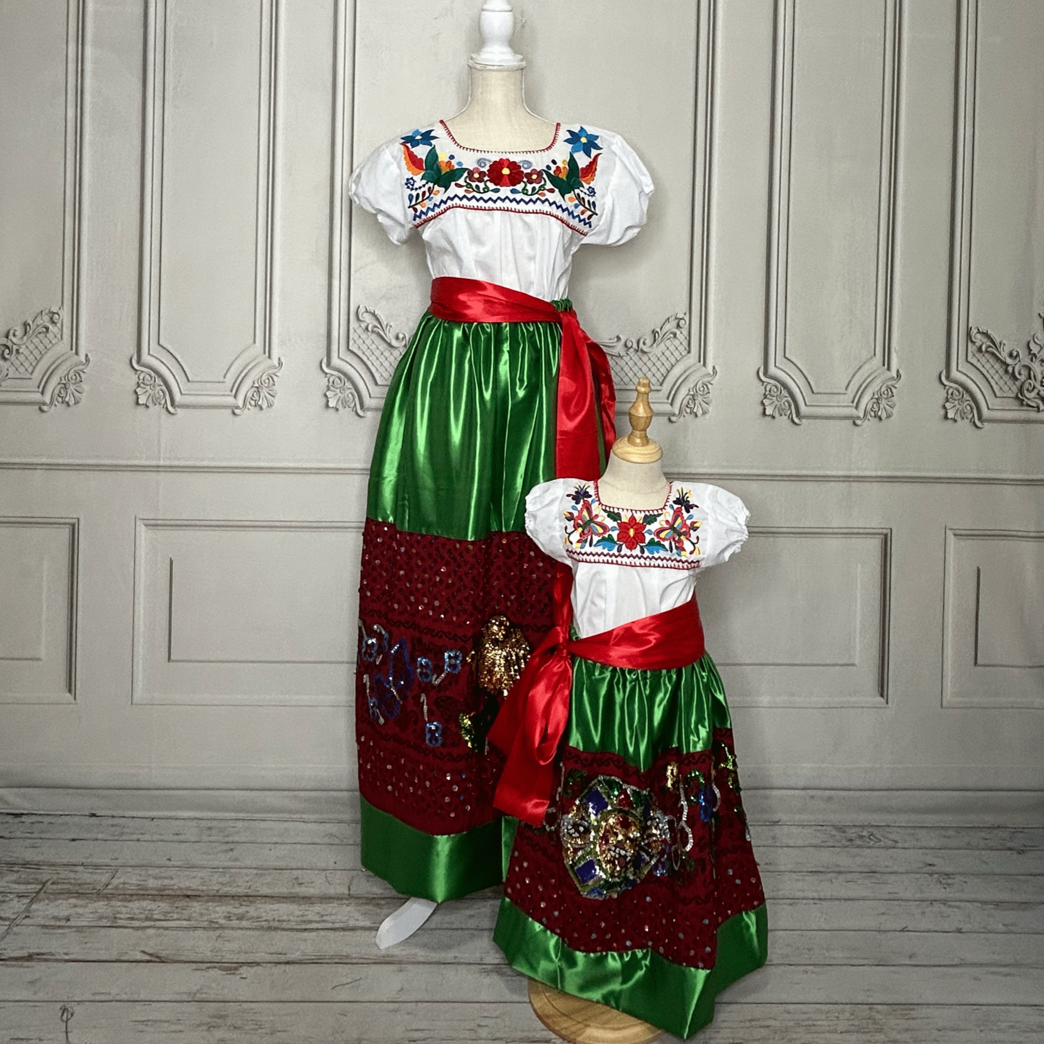 China Poblana Skirt - Women China Poblana Skirt - Women