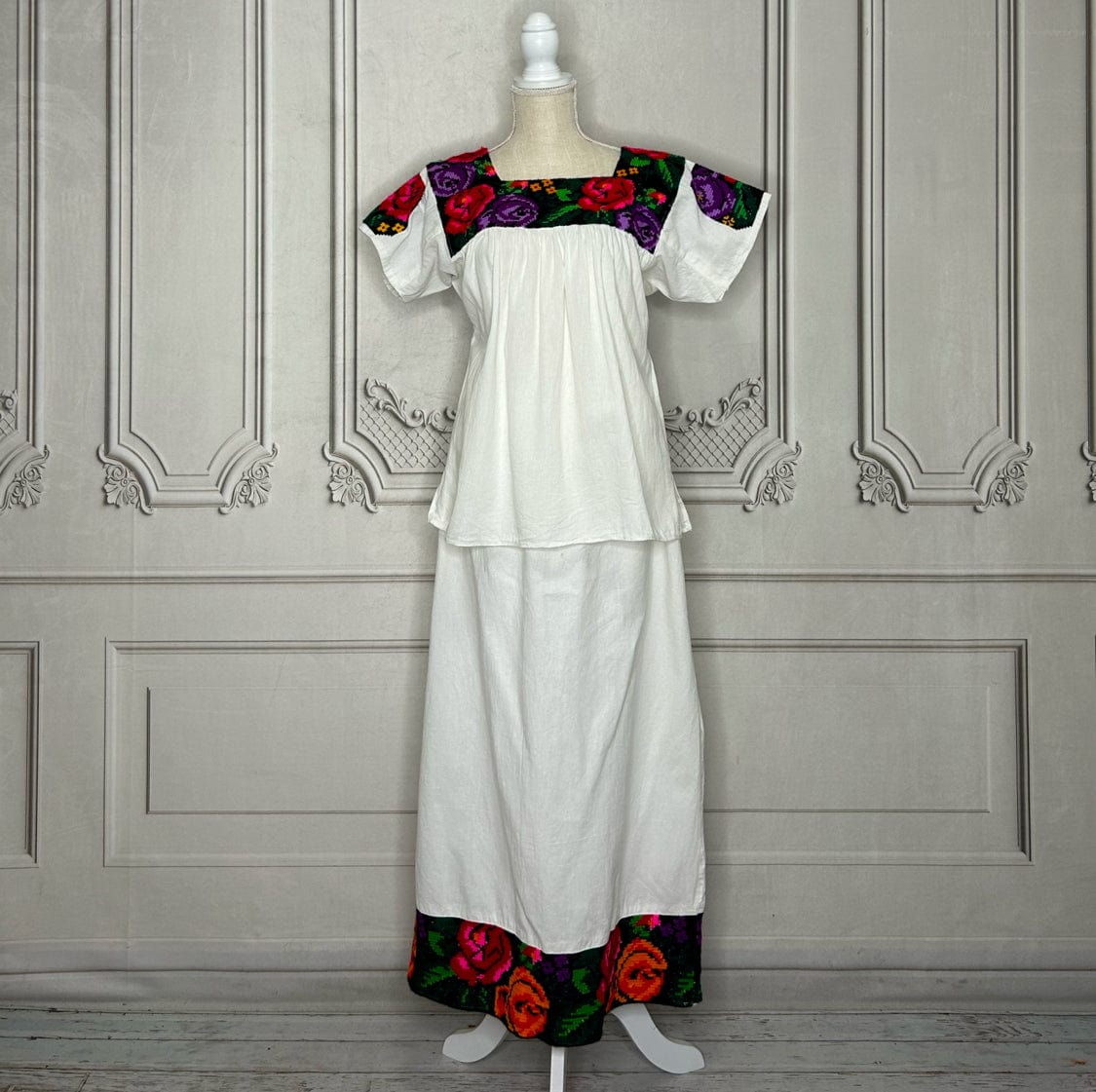 Cross Stitch Chicontepec Nahua Outfit Cross Stitch Chicontepec Nahua Outfit