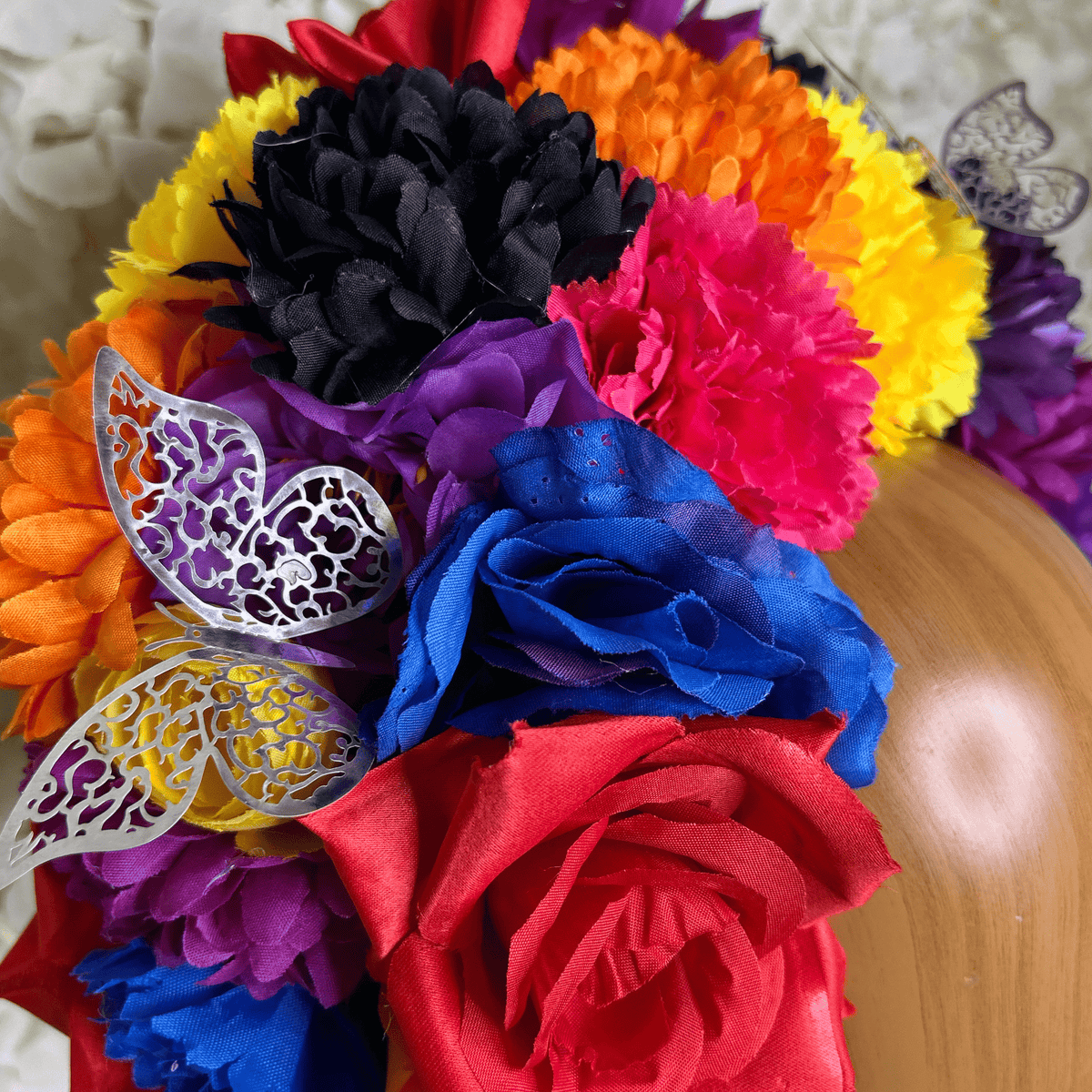 Day of the Dead  Headpiece -Tall Day of the Dead  Headpiece -Tall