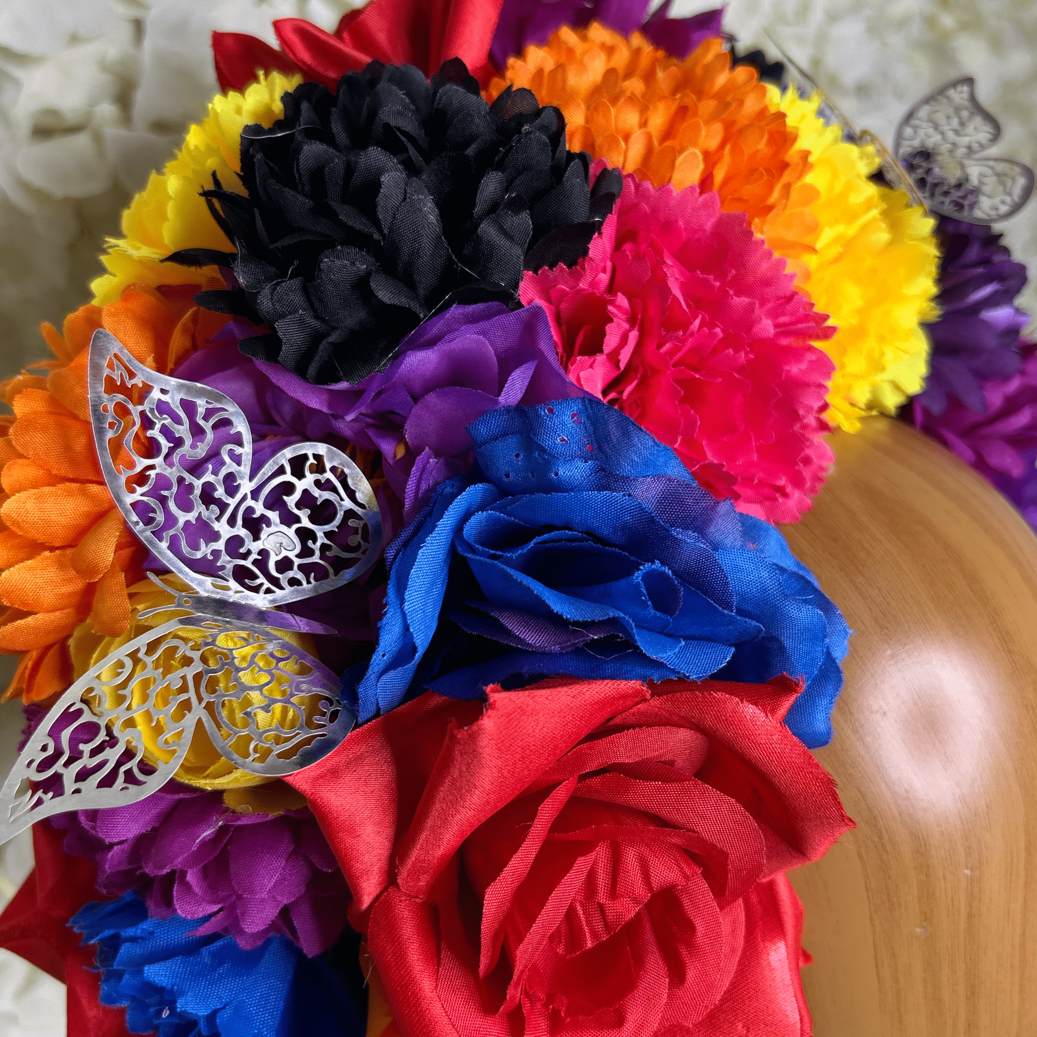 Day of the Dead  Headpiece -Tall Day of the Dead  Headpiece -Tall
