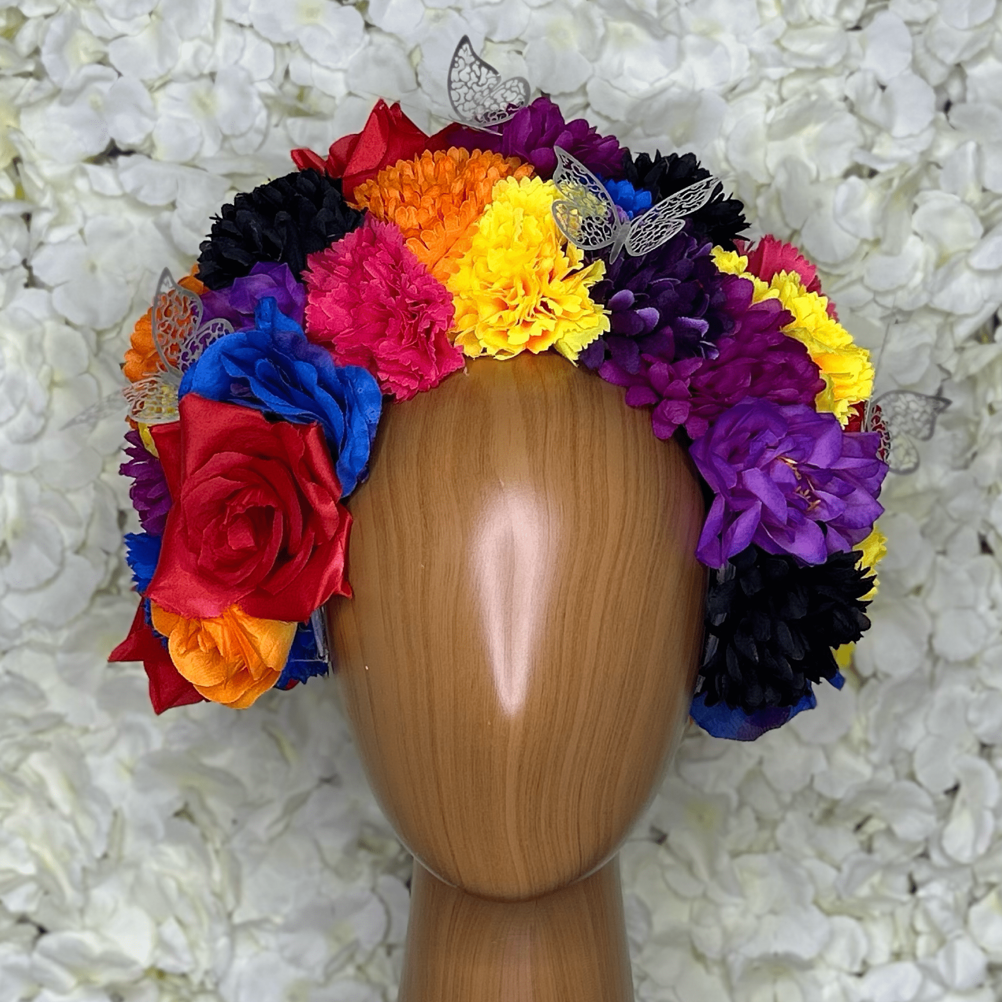 Day of the Dead  Headpiece -Tall Day of the Dead  Headpiece -Tall